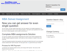 Tablet Screenshot of ansmine.com